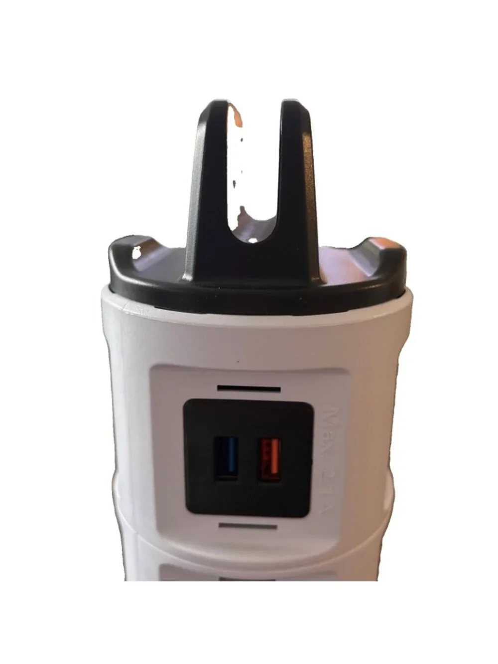 Bell + Howell 4-Outlets / 6 USB Spin Power - The Ultimate Smart Station-WORKING!